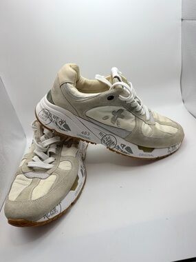 PREMIATA men shoes Masesneaker suede nylon fabric